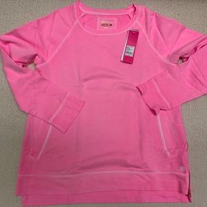 Lilly Pulitzer Lexletic pink sweatshirt
